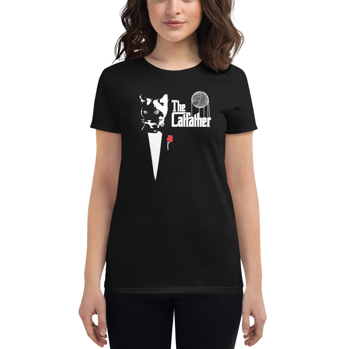 The Catfather Tee (Women's Fitted)