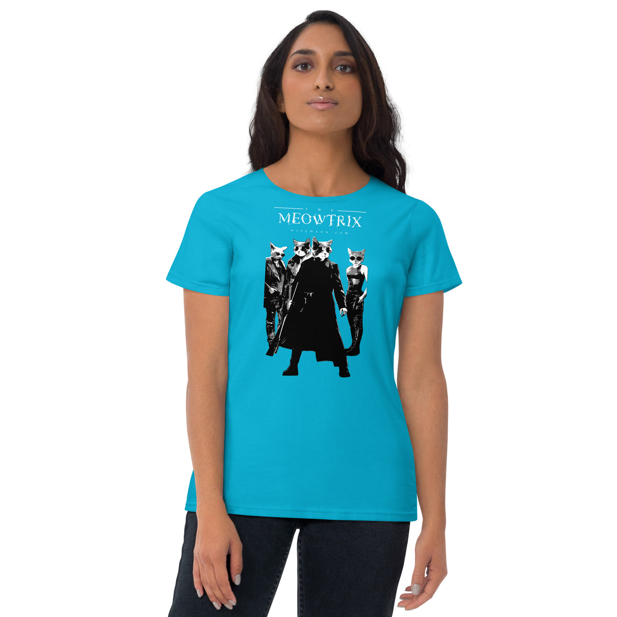 Meowtrix Tee (Women's Fitted)